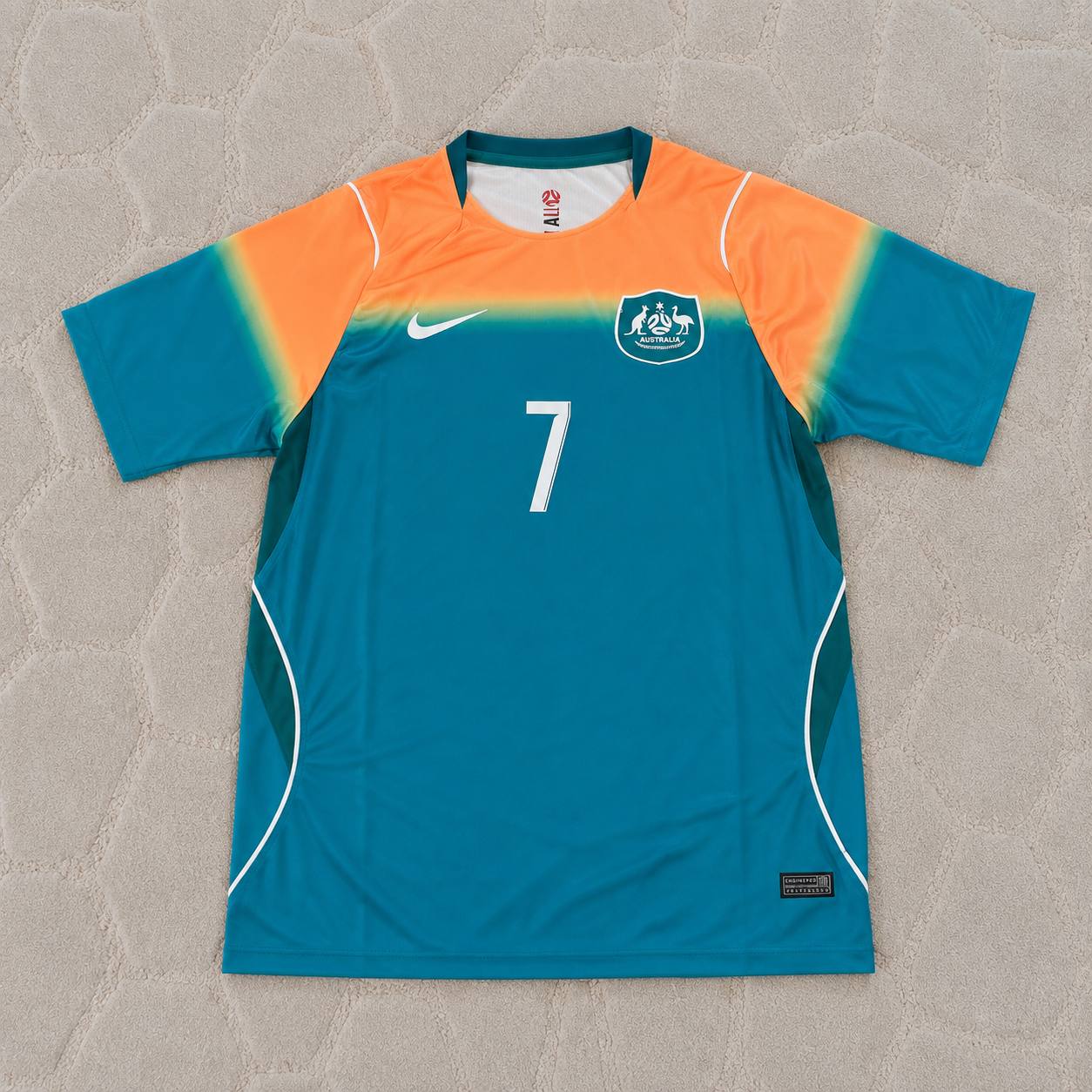 Nestory Irankunda Australia 2026 World Cup Away Football Jersey