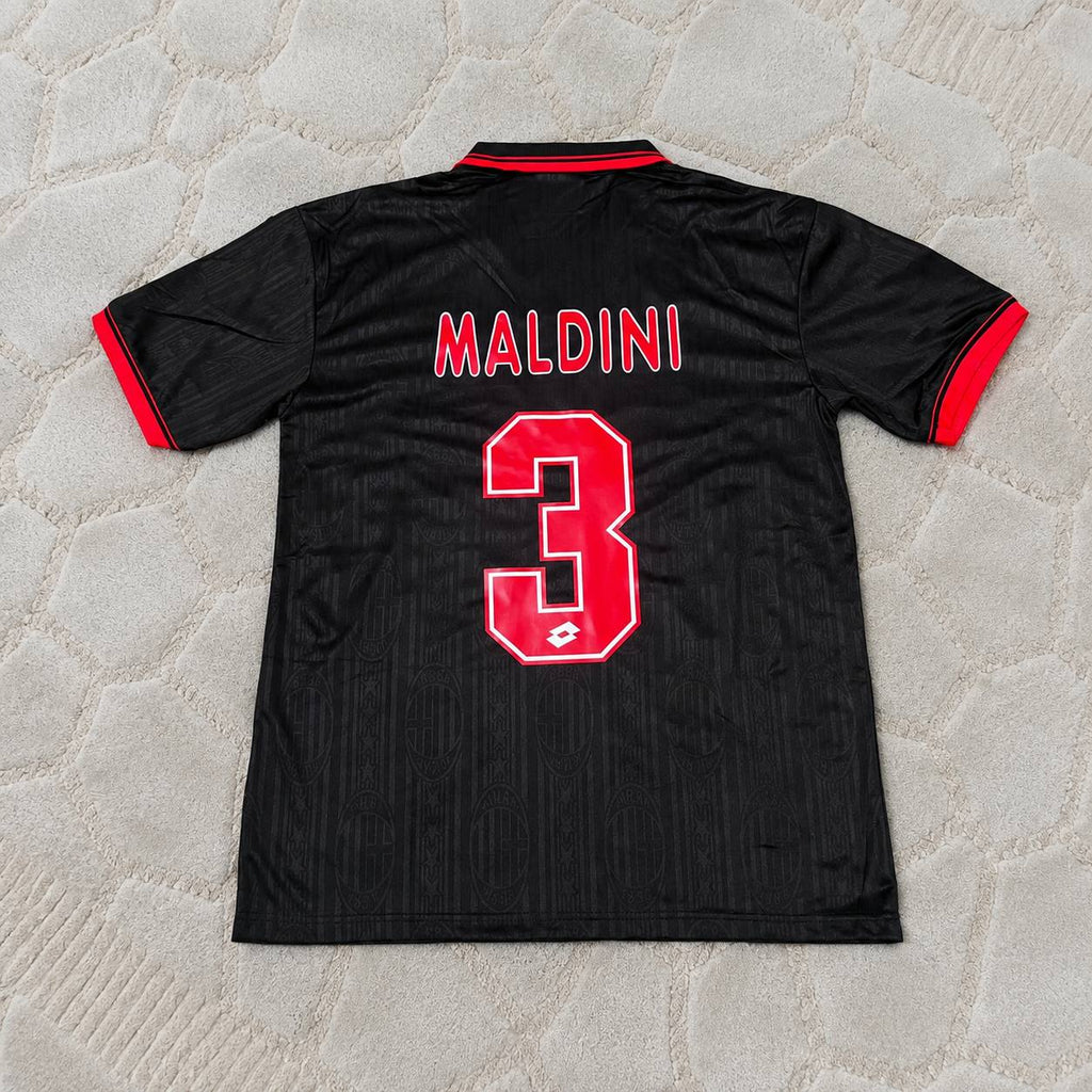 Paolo Maldini AC Milan 1997-1998 Retro Football Jersey
