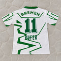 Wynton Rufer Werder Bremen 1993/94 Home Retro Football Jersey