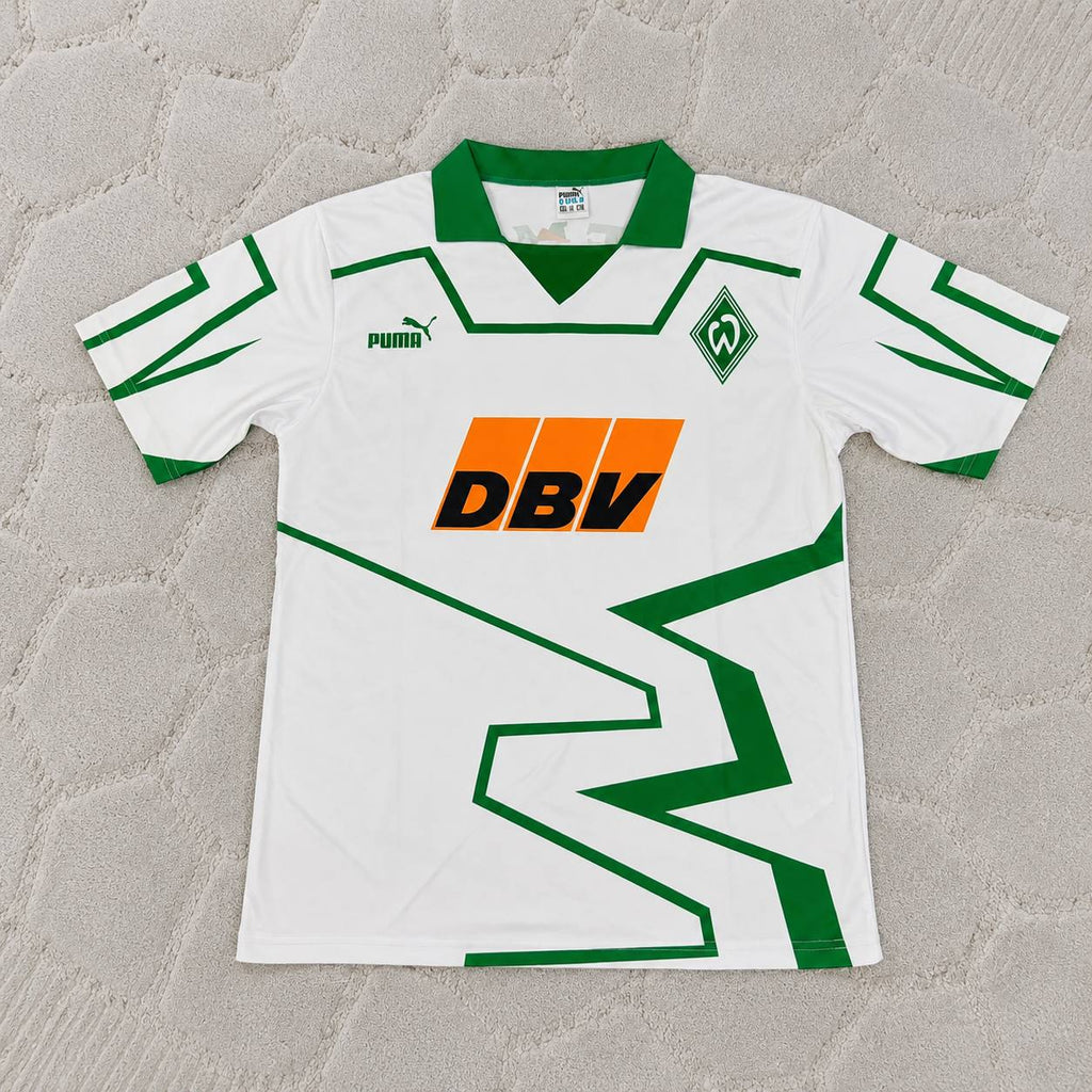 Wynton Rufer Werder Bremen 1993/94 Home Retro Football Jersey