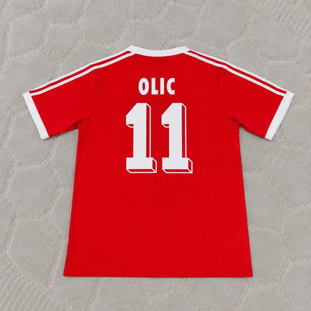 Ivica Olic Hamburger SV Rotes Heimtrikot Retro Fußballtrikot