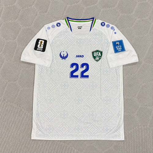 Abbosbek Fayzullaev Uzbekistan 2026 World Cup Football Jersey