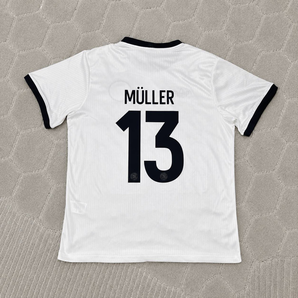 Thomas Müller Germany 125 Year Special White Football Jersey