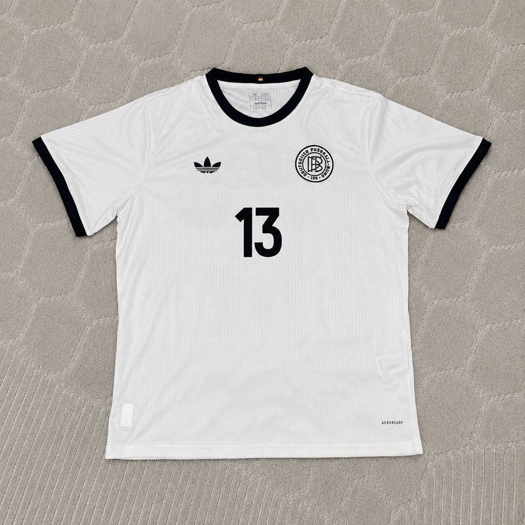 Thomas Müller Germany 125 Year Special White Football Jersey