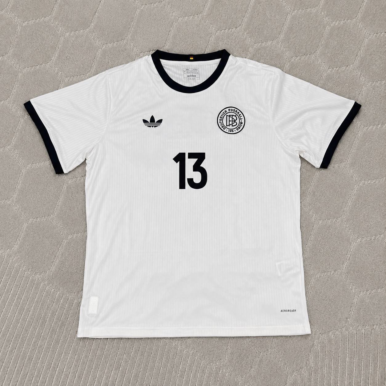 Thomas Müller Germany 125 Year Special White Football Jersey