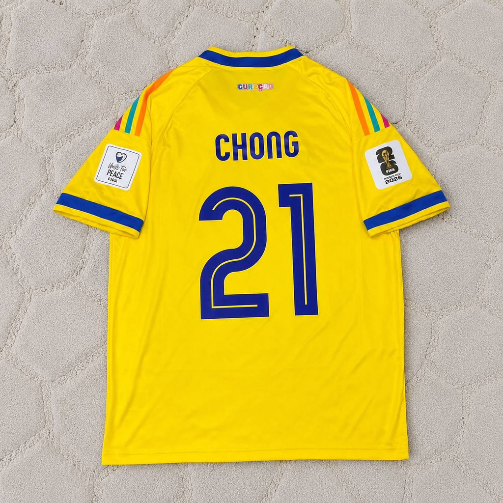 Tahith Chong Curaçao 2026 World Cup Football Jersey