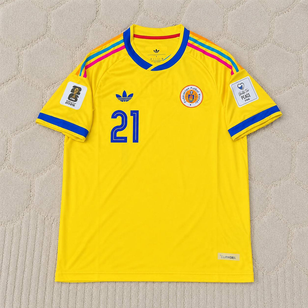 Tahith Chong Curaçao 2026 World Cup Football Jersey