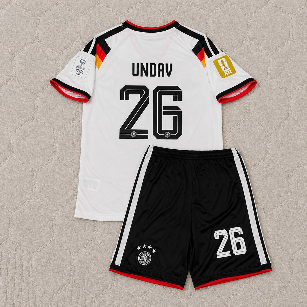 Deniz Undav Germany 2026 World Cup Kids Home Football Jersey