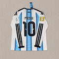 Lionel Messi #10 Argentina 2026 World Cup Long Sleeve Football Jersey Kit