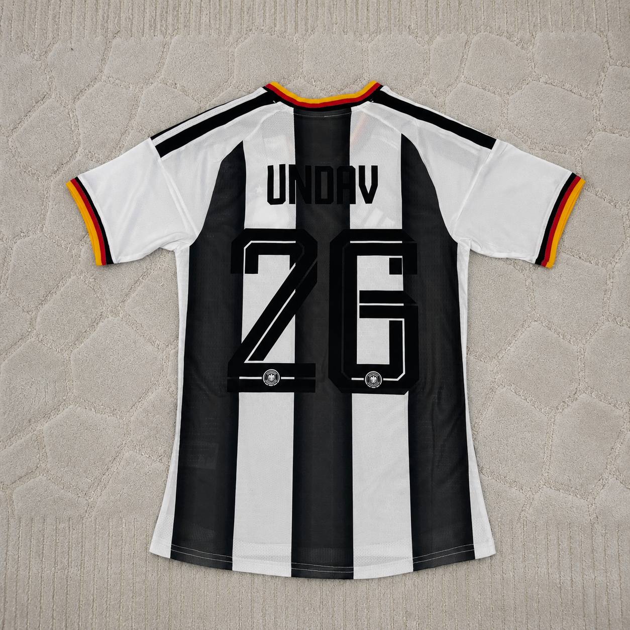 Deniz Undav Germany Stripe Special Edition Black White 2026 World Cup Jersey