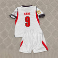 Harry Kane #9 England 2026 World Cup White Kids Football Jersey Kit