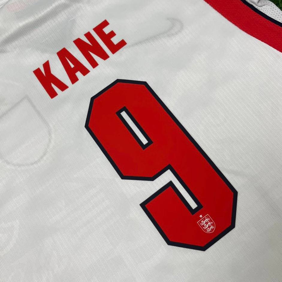 Harry Kane #9 England 2026 World Cup White Kids Football Jersey Kit