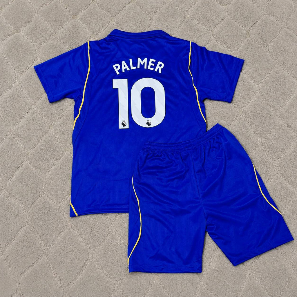 Cole Palmer Chelsea Blue 2027 Kids New Season Football Jersey Kit