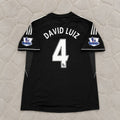David Luiz Chelsea 2013-14 Black Retro Football Jersey Kit