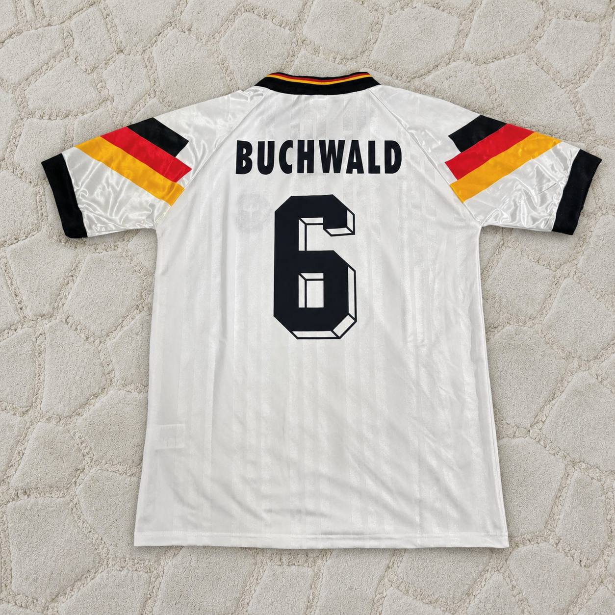 Guido Buchwald Deutschland 1992 Retro Fussballtrikot