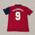 Pep Guardiola Spain Retro 1996 Jersey Maillot Trikot Camiseta