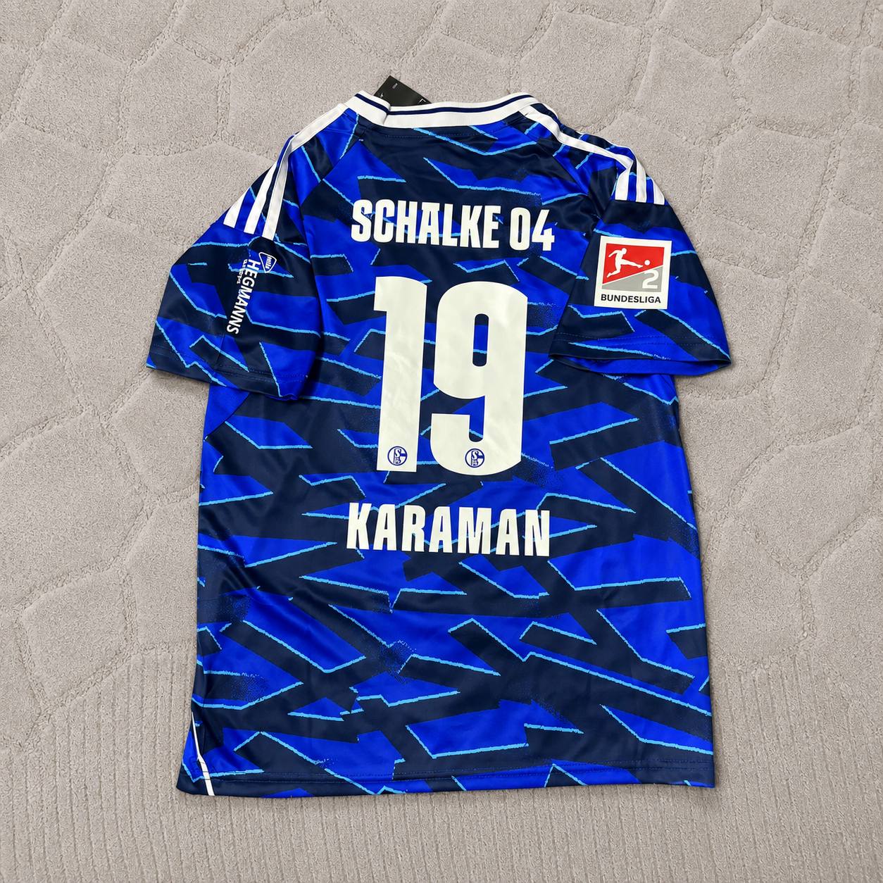 Kenan Karaman 19 Schalke 04 Neues Saison Fußballtrikot