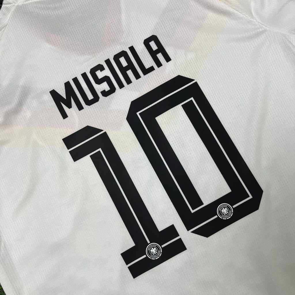 Jamal Musiala 10- Germany 2026 World Cup Kids Long Sleeve Home Football Jersey Kit