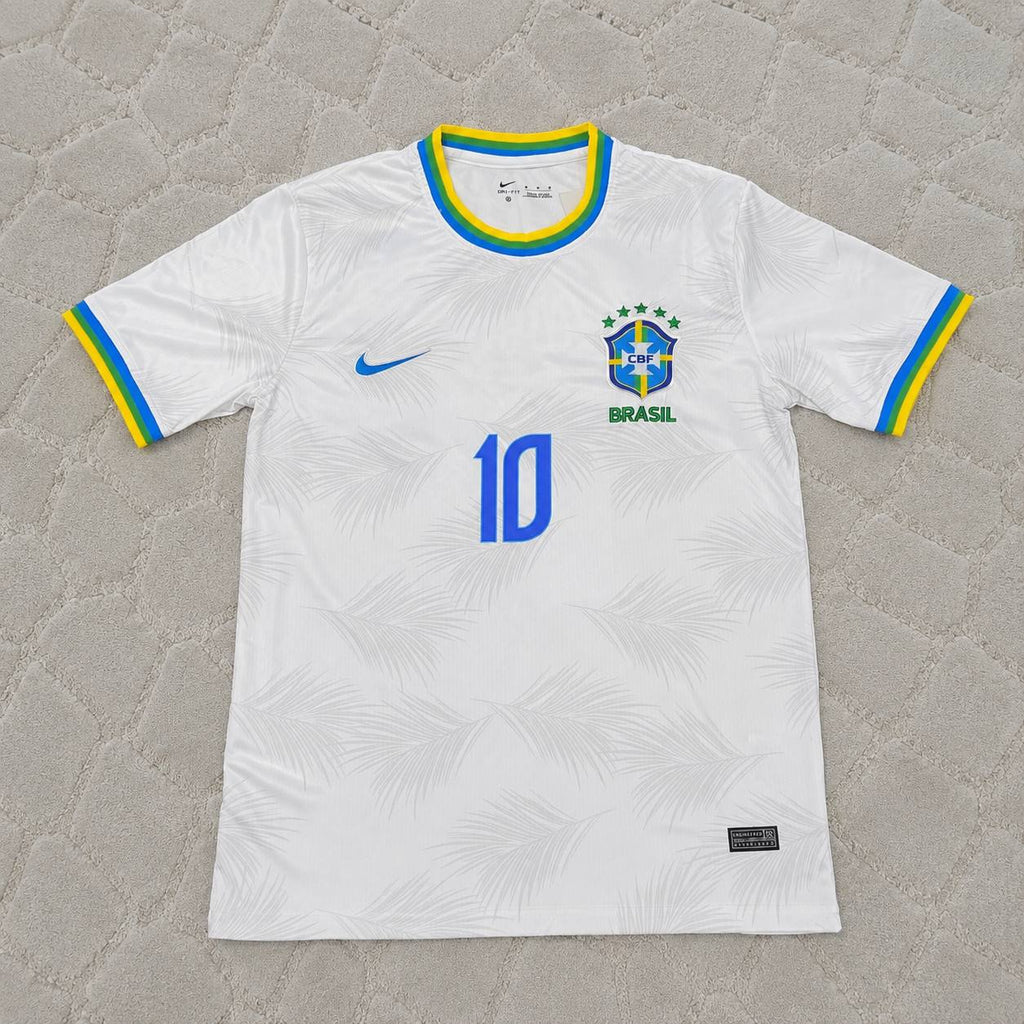 Neymar Jr Brazil 2026 White Football Jersey