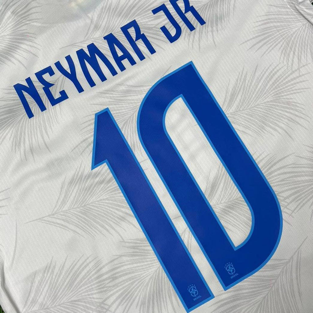 Neymar Jr Brazil 2026 White Football Jersey