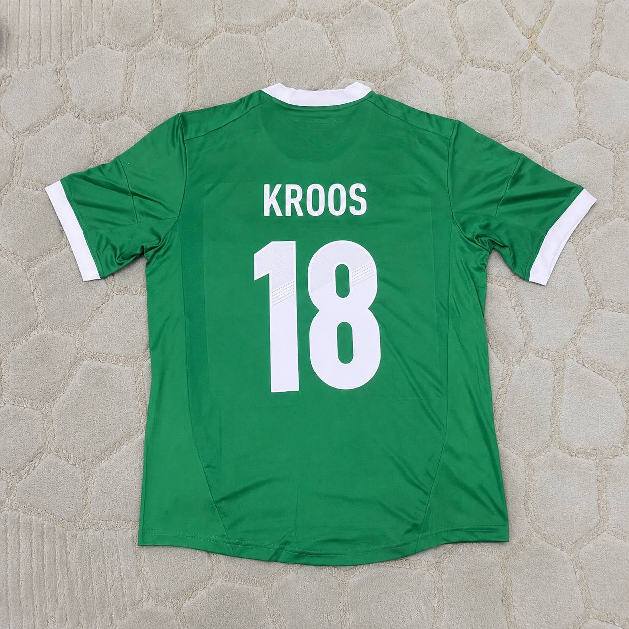 Toni Kroos Germany EURO 2012 Green Retro Football Jersey