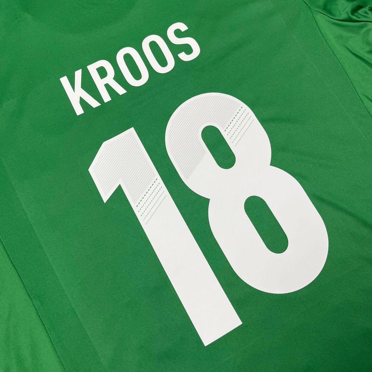 Toni Kroos Germany EURO 2012 Green Retro Football Jersey