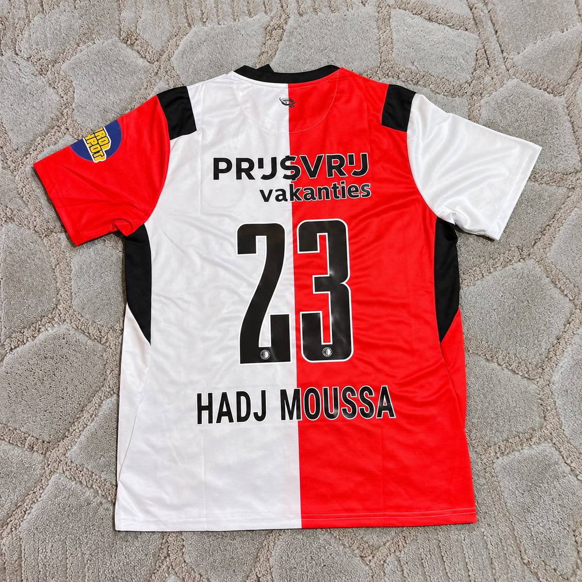 Anis Hadj Moussa Feyenoord New Season 2027 Home Football Jersey Trikot Maillot