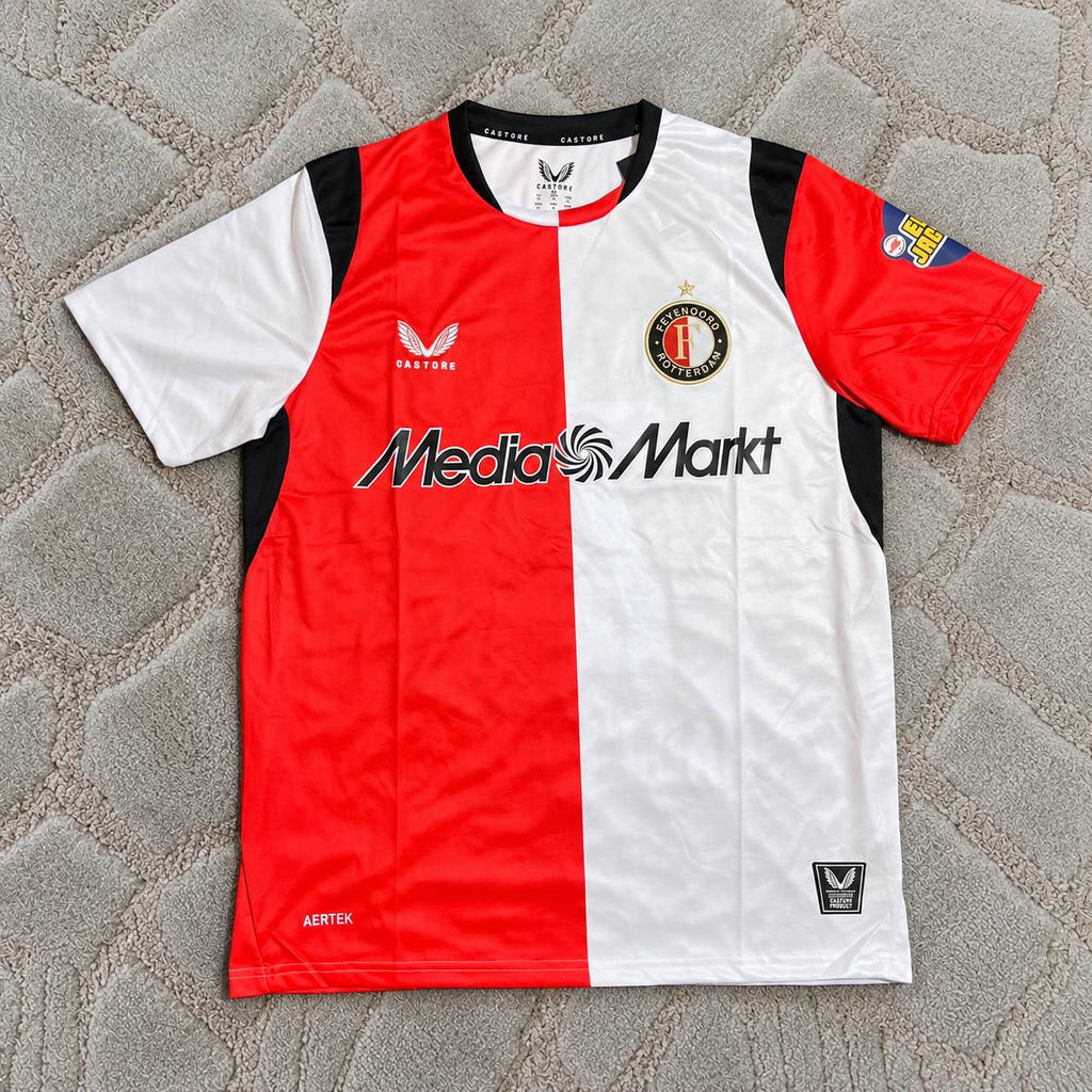 Anis Hadj Moussa Feyenoord New Season 2027 Home Football Jersey Trikot Maillot