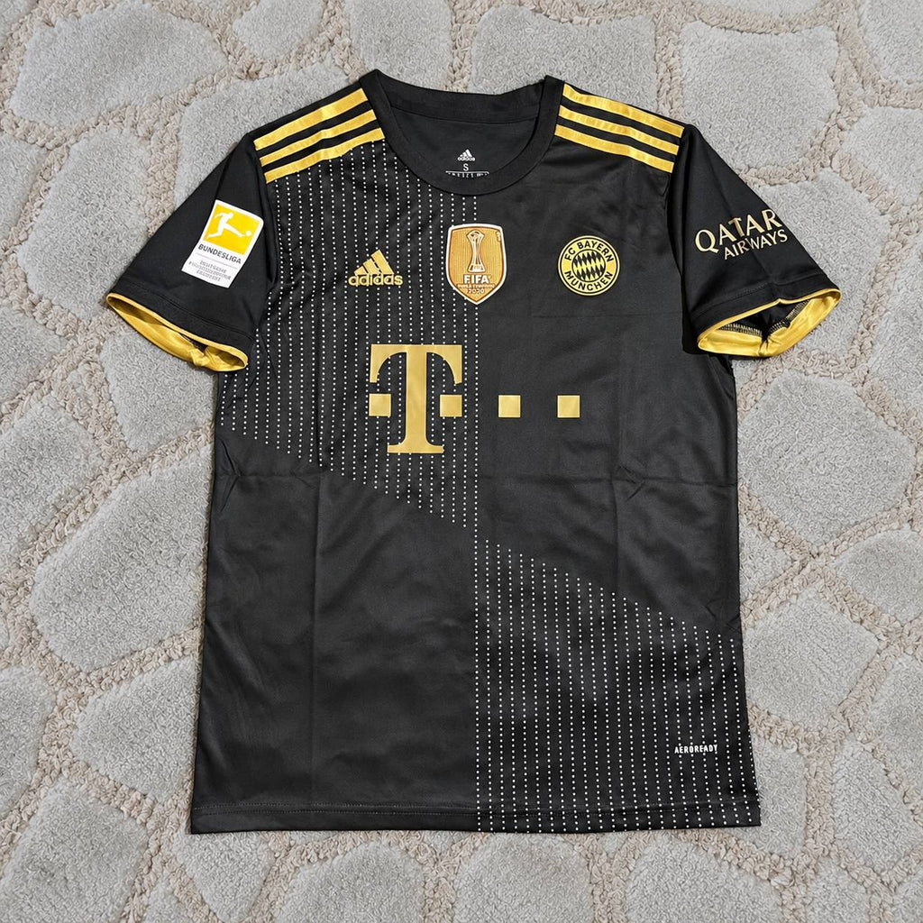 Leroy Sane #10 Bayern Munich 2021-2022 Away Football Shirt Jersey Kit Trikot Maillot
