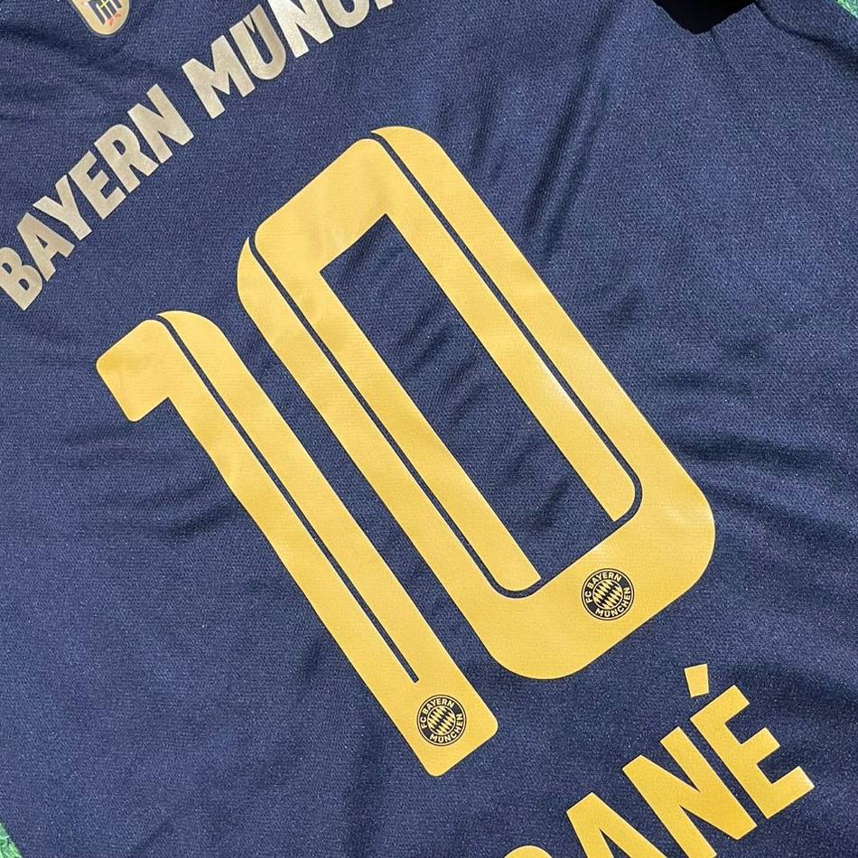 Leroy Sane #10 Bayern Munich 2021-2022 Away Football Shirt Jersey Kit Trikot Maillot