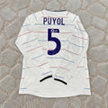 Carles Puyol #5 Barcelona 2003 2004 Away Long Sleeve Retro Football Shirt Jersey Kit Trikot Maillot Magliaa