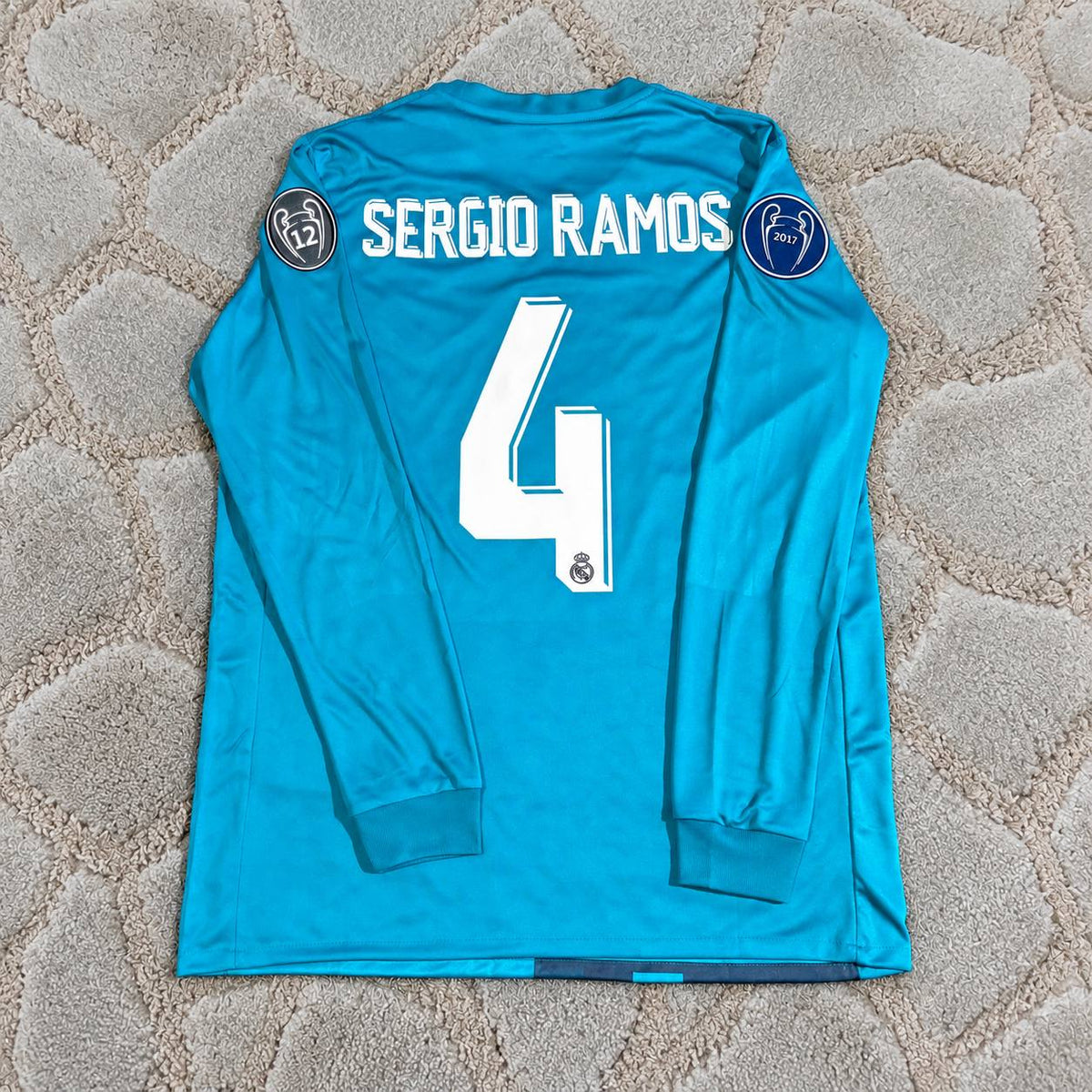 Sergio Ramos R. Madrid Retro Football Shirt Jersey Kit Trikot Maillot Magliaa