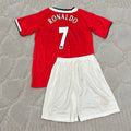 Cristiano Ronaldo Manchester United 2005/06 Retro KIDS Football Jersey Maillot Maglia Soccer Shirt