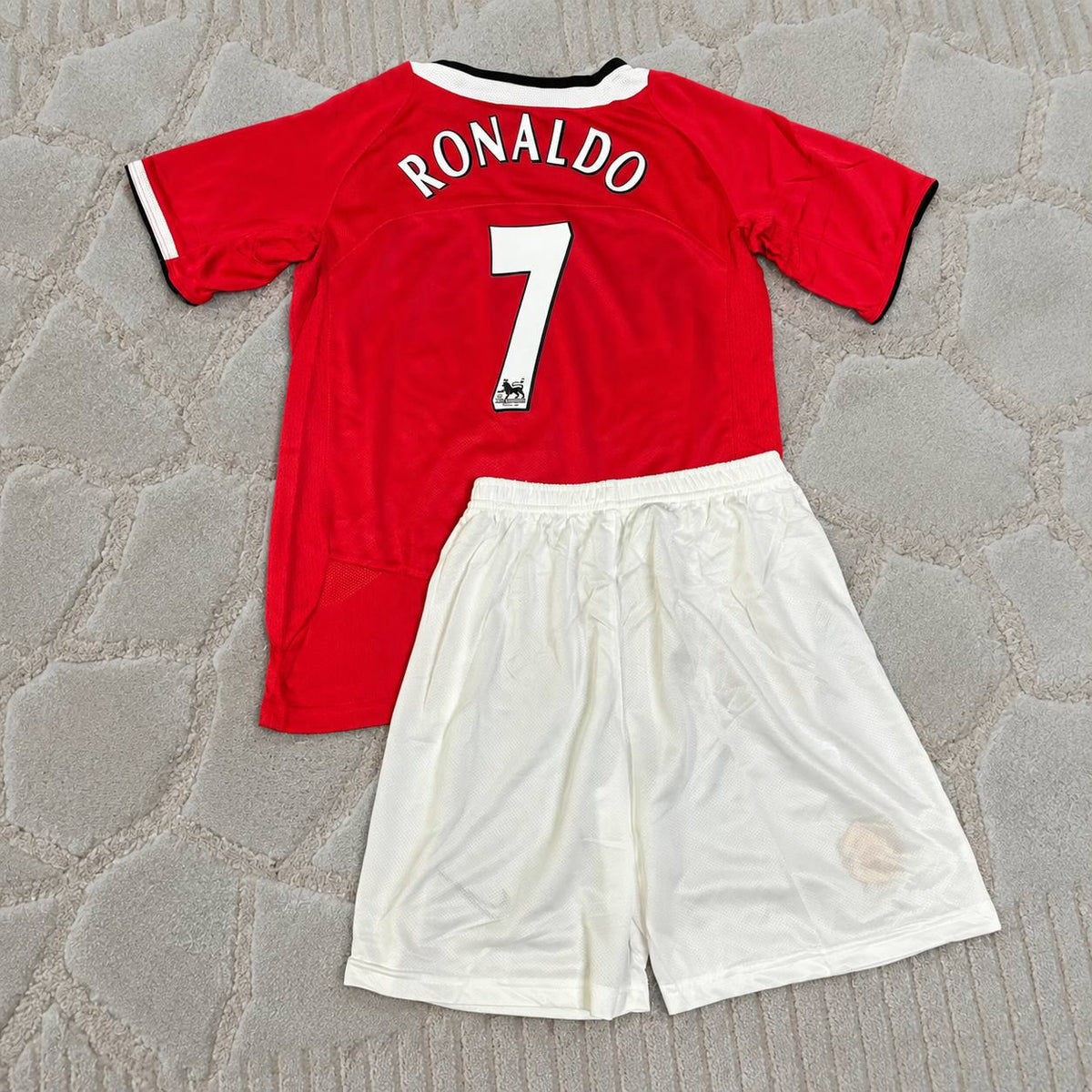 Cristiano Ronaldo Manchester United 2005/06 Retro KIDS Football Jersey Maillot Maglia Soccer Shirt
