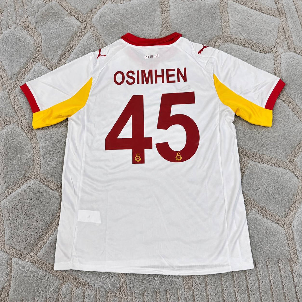 Victor Osimhen Galatasaray 2026-2027 New Season Third White Football Jersey