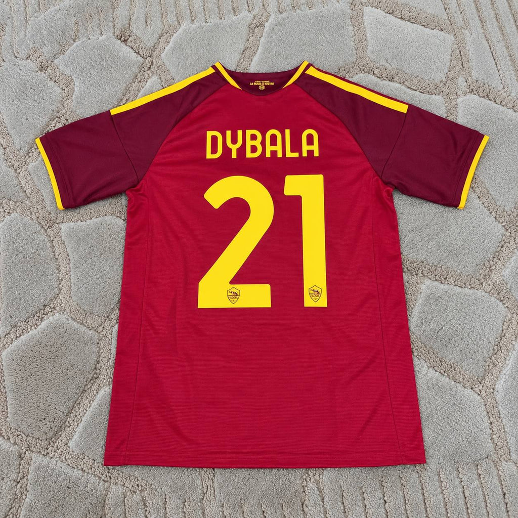 Paulo Dybala #21 Roma 2026-2027 New Season Home Football Jersey Maglia