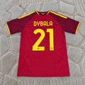 Paulo Dybala #21 Roma 2026-2027 New Season Home Football Jersey Maglia