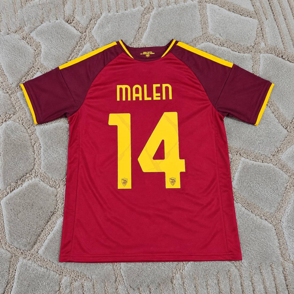 Donyell Malen #14 Roma 2026-2027 New Season Home Football Jersey Maglia