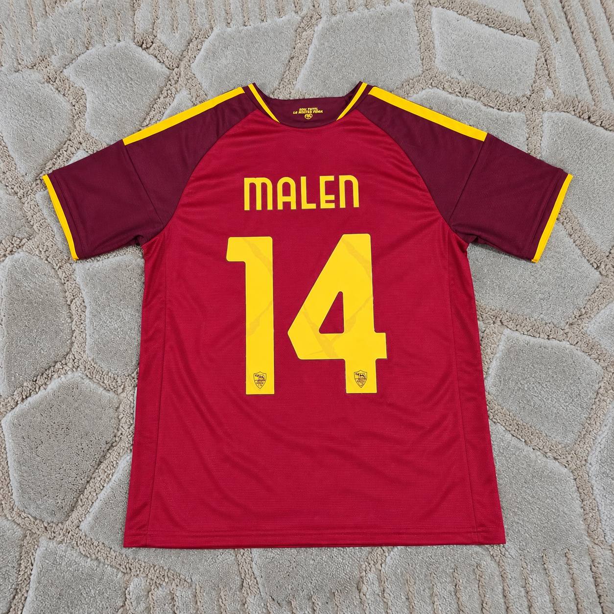 Donyell Malen #14 Roma 2026-2027 New Season Home Football Jersey Maglia