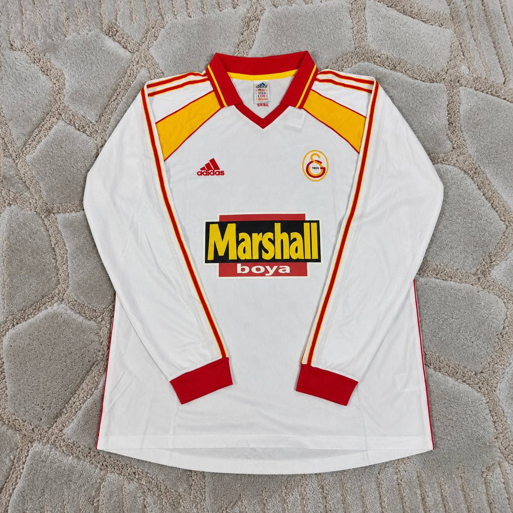 Bülent Korkmaz Galatasaray UEFA 2000 Final Retro Football Jersey Kit