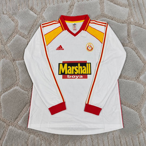 Bülent Korkmaz Galatasaray UEFA 2000 Final Retro Football Jersey Kit