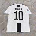 Paolo Dybala #10 Juventus 2018 2019 Retro Jersey Trikot Soccer Shirt