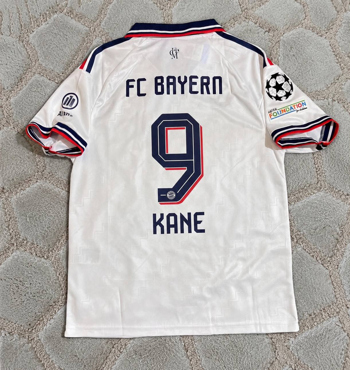 Harry Kane #9 Bayern Munich 2026 2027 New Season Away New Season Football Shirt Jersey Kit Soccer Trikot Maillot Maglia
