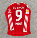 Harry Kane #9 Bayern Munich 2027 Championship Long Sleeve Football Shirt Jersey Kit Soccer Trikot Maillot Maglia