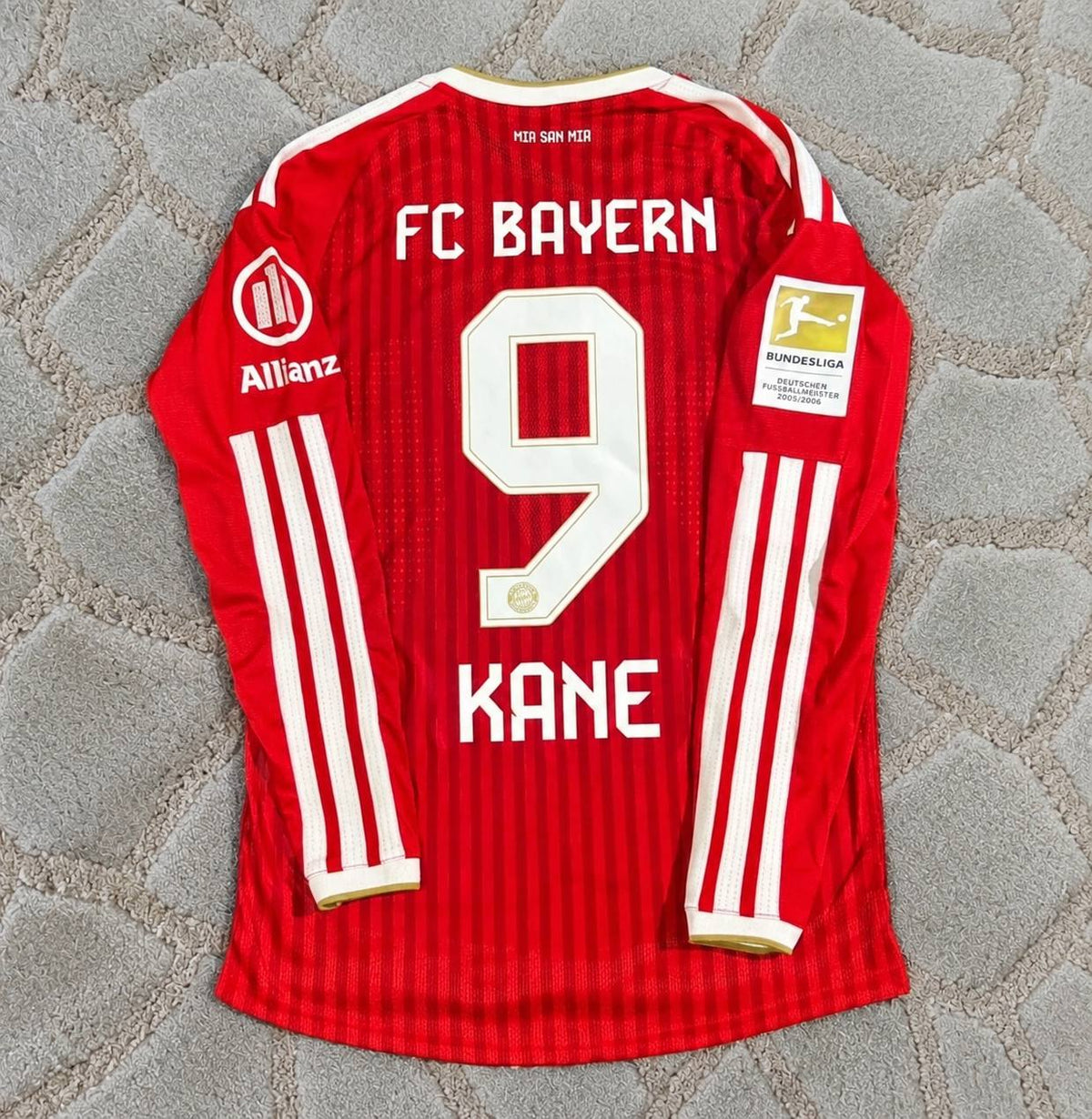 Harry Kane #9 Bayern Munich 2027 Championship Long Sleeve Football Shirt Jersey Kit Soccer Trikot Maillot Maglia