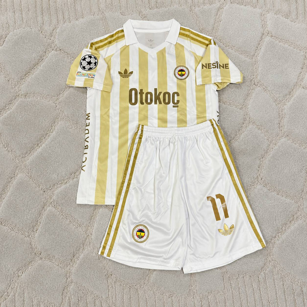 Mason Greenwood #11 Fenerbahçe 2026/2027 New Season Away Champions League Patch Football Jersey Kit