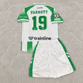 Troy Parrott Real Betis 2027 Home New Season Green White Kids Football Jersey Trikot Maillot