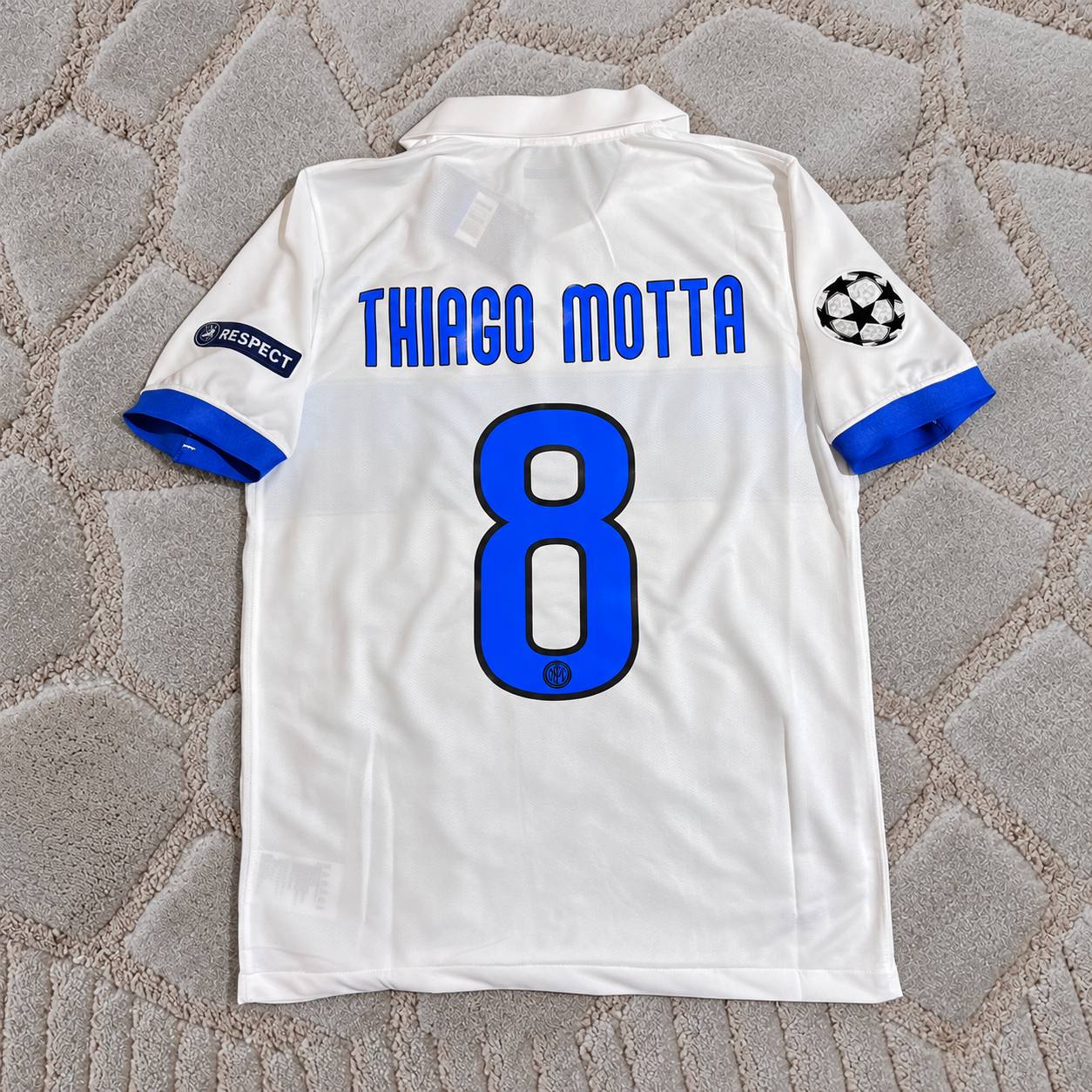 Thiago Motta Inter 2009/2010 White Retro Football Jersey
