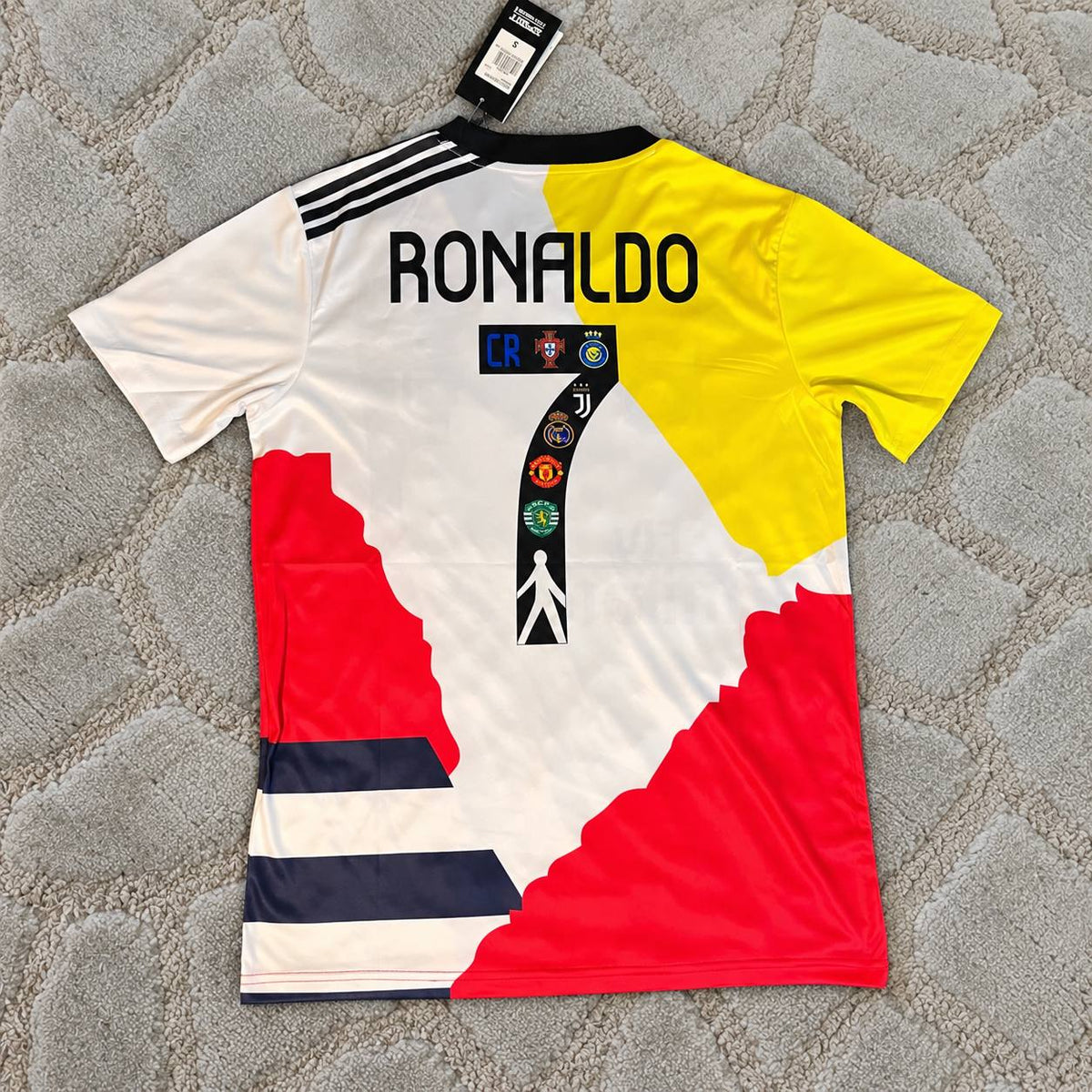 Cristiano Ronaldo #7 GOAT Combo All Teams Special Jersey Kit Trikot Maillot Soccer Shirt