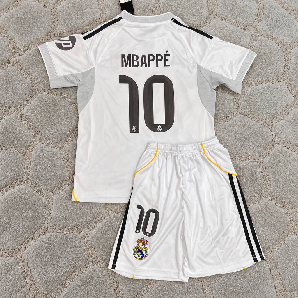 Kylian Mbappe Real M. Football Shirt Jersey Kit Soccer Trikot Maillot Maglia